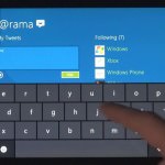 Windows 8: Touchtastatur