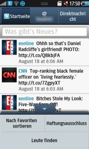 twitter app tweets