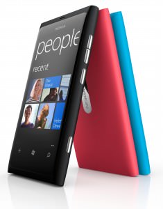 Nokia Lumia 80: Gruppen stehend